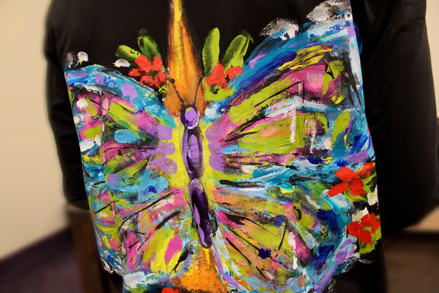 Original, One of Kind Hoodie by Artist Nia Lewis