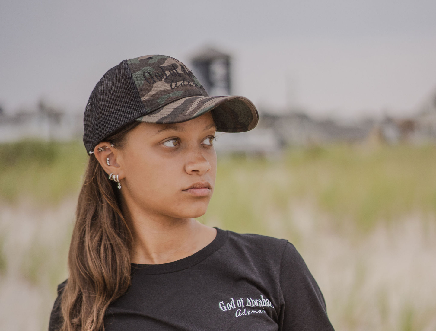 Casquette de camionneur Dieu d'Abraham Adonaï