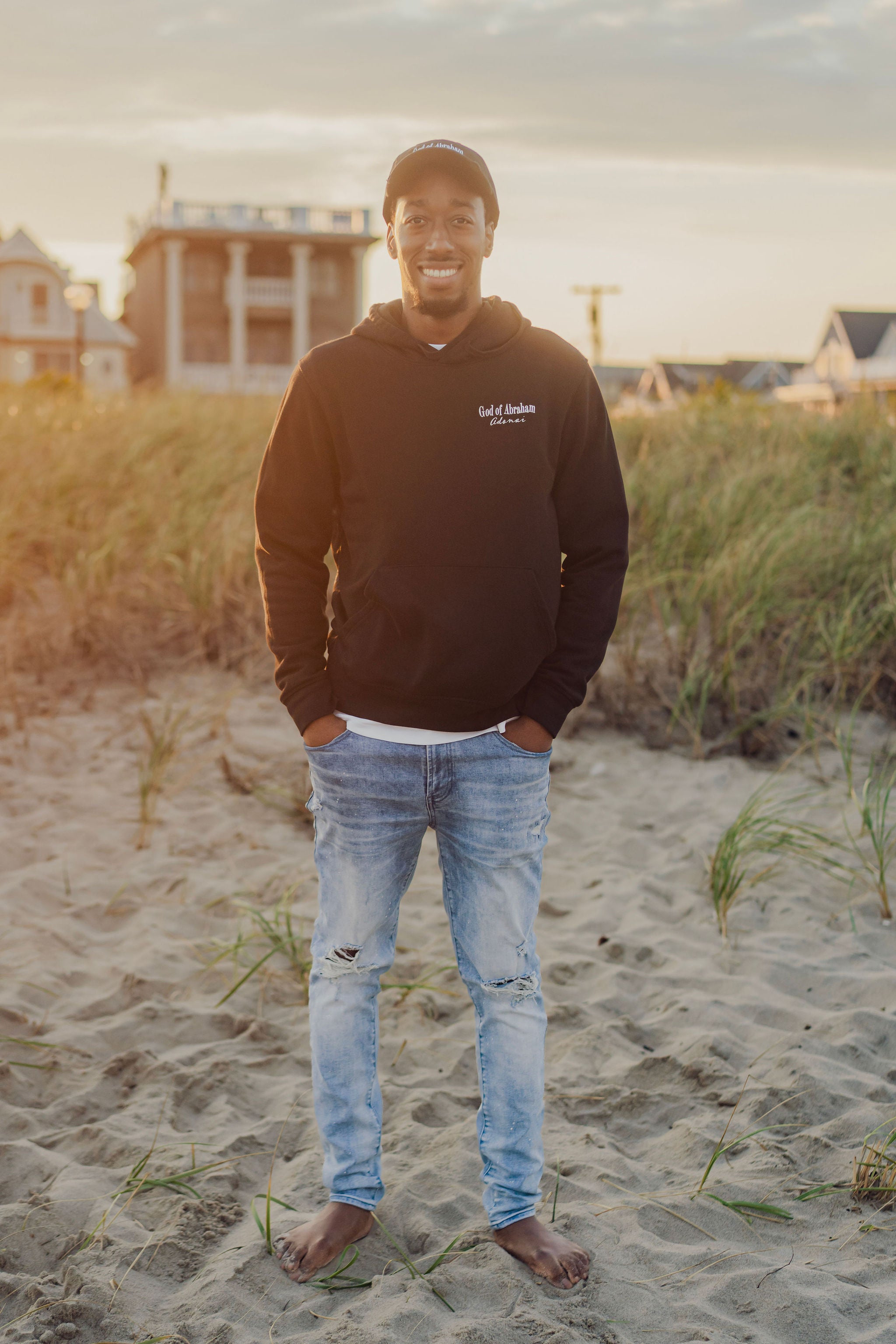 Sweat à capuche original et unique en son genre par l'artiste Heather Strazza