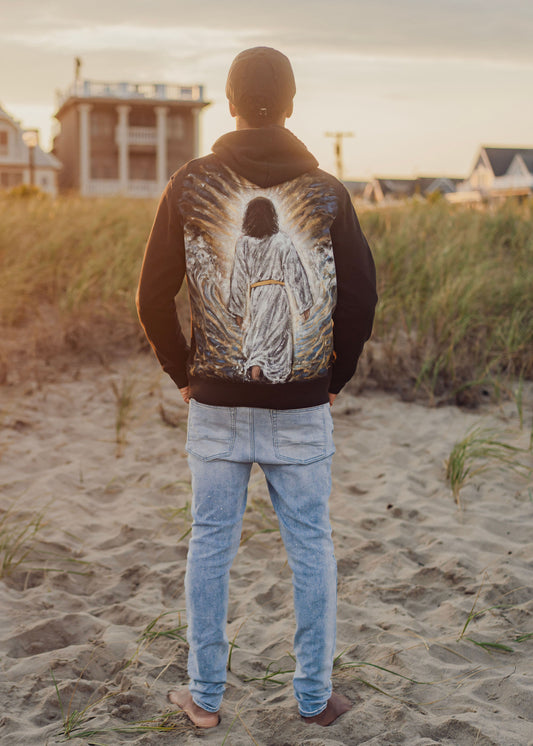 Original, One of Kind Hoodie by Artist Heather Strazza