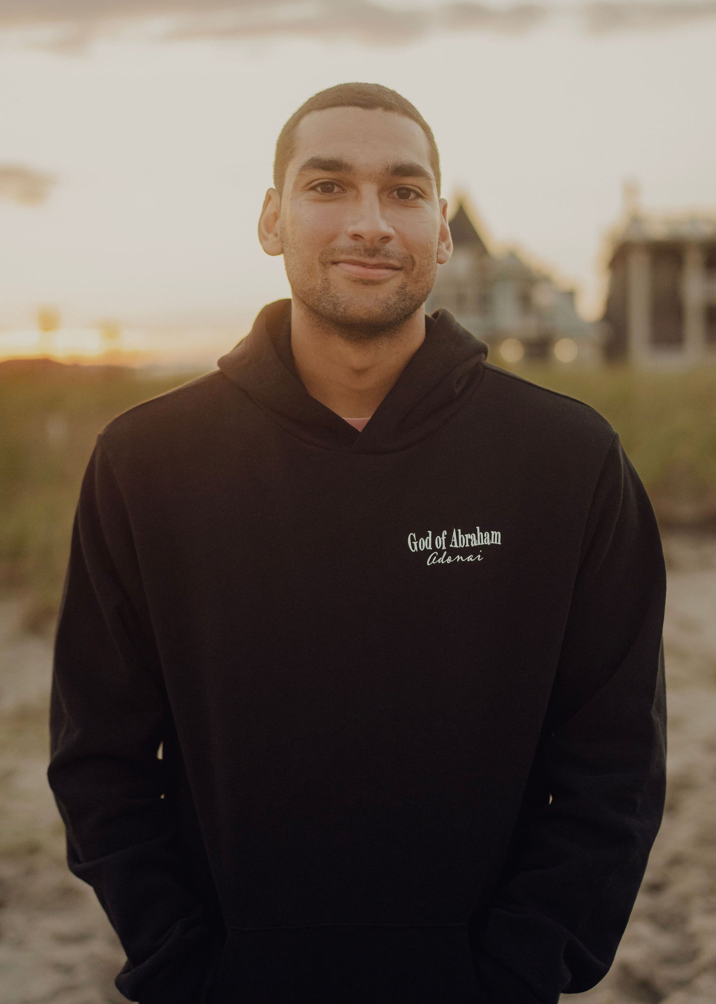 God of Abraham Adonai Heavyweight Hoodie