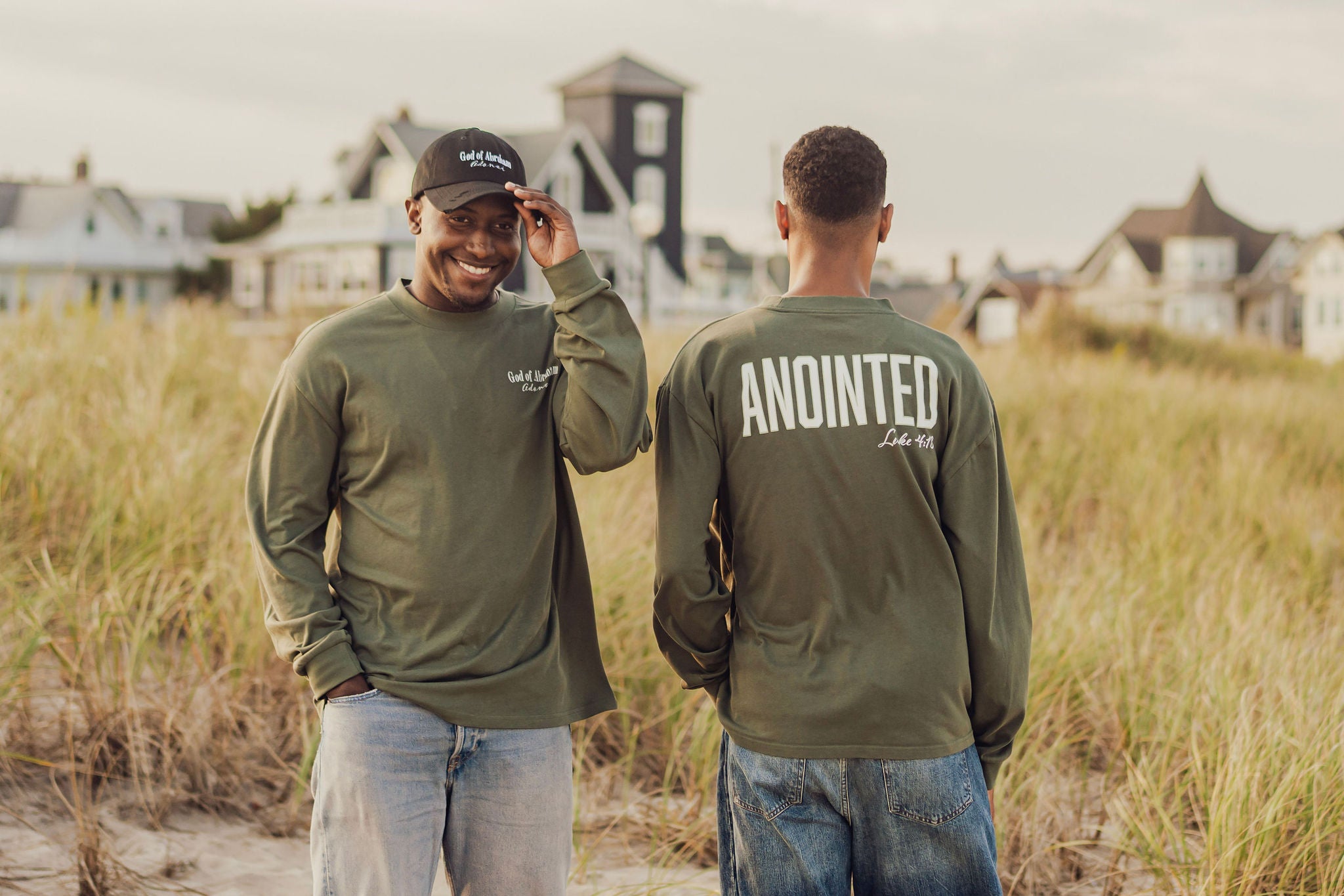 Anointed, Luke 4:18 Long Sleeve Heavyweight Shirt