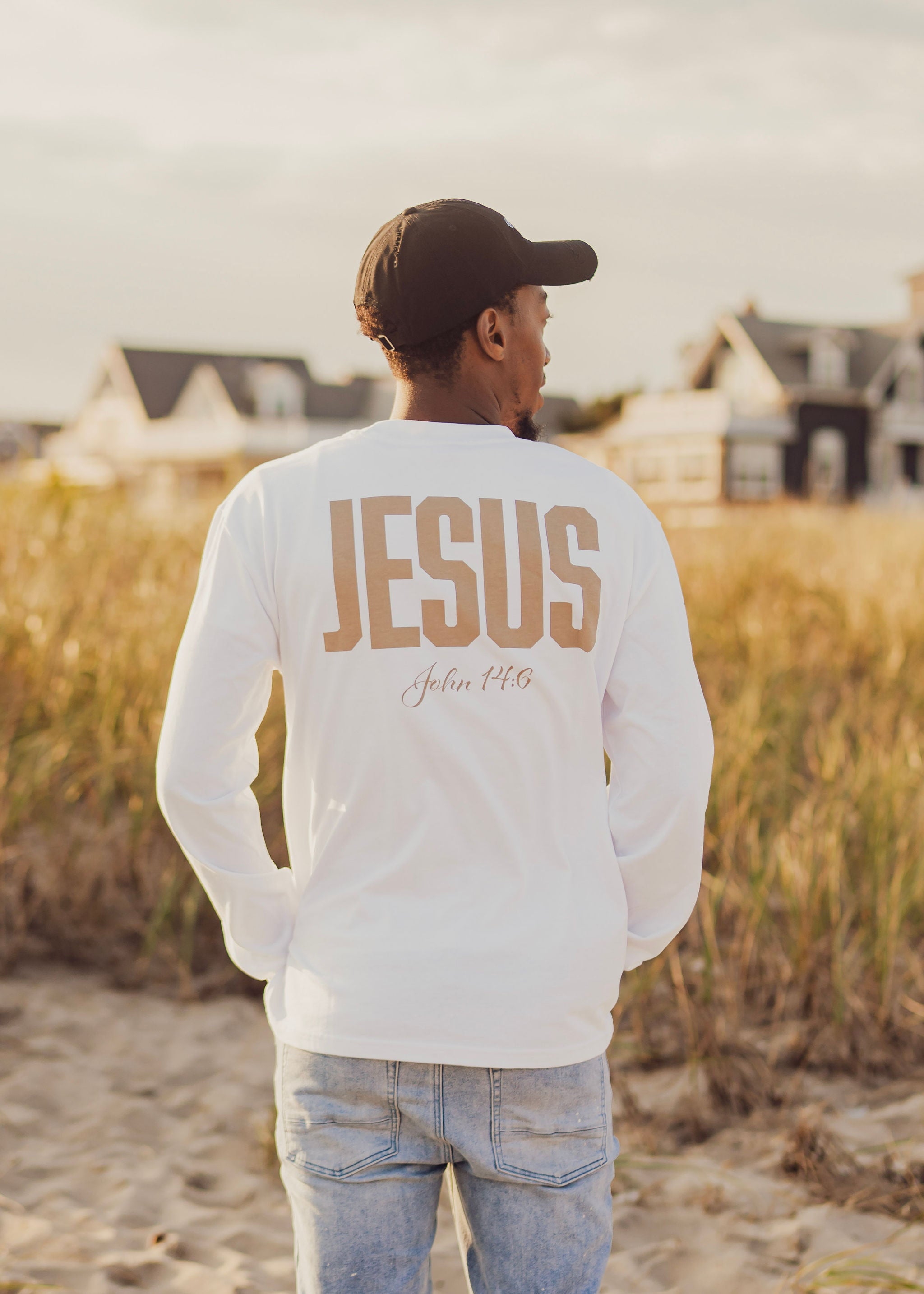 Jesus: The Way, The Truth, The Life Heavyweight Long Sleeve Shirt