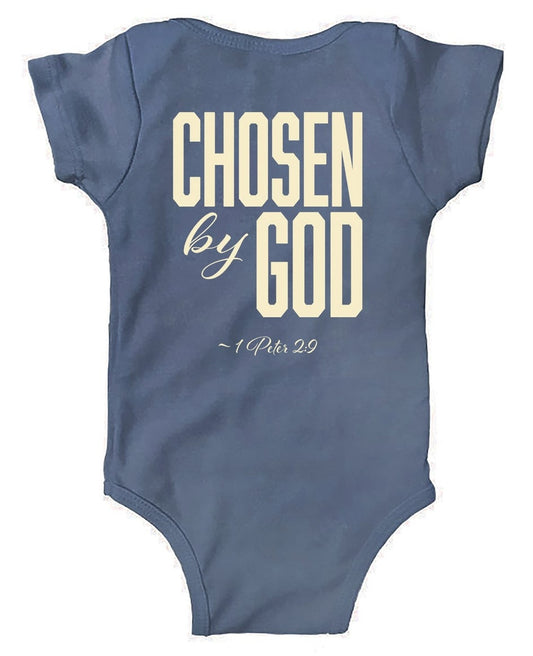 "Chosen By God" – Organic Onesie
