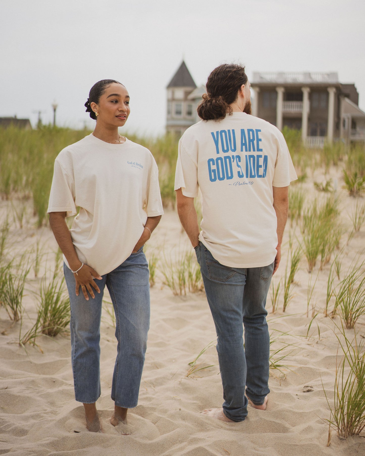 “God’s Idea” Oversized Heavy Faded Tee (Limited Edition)