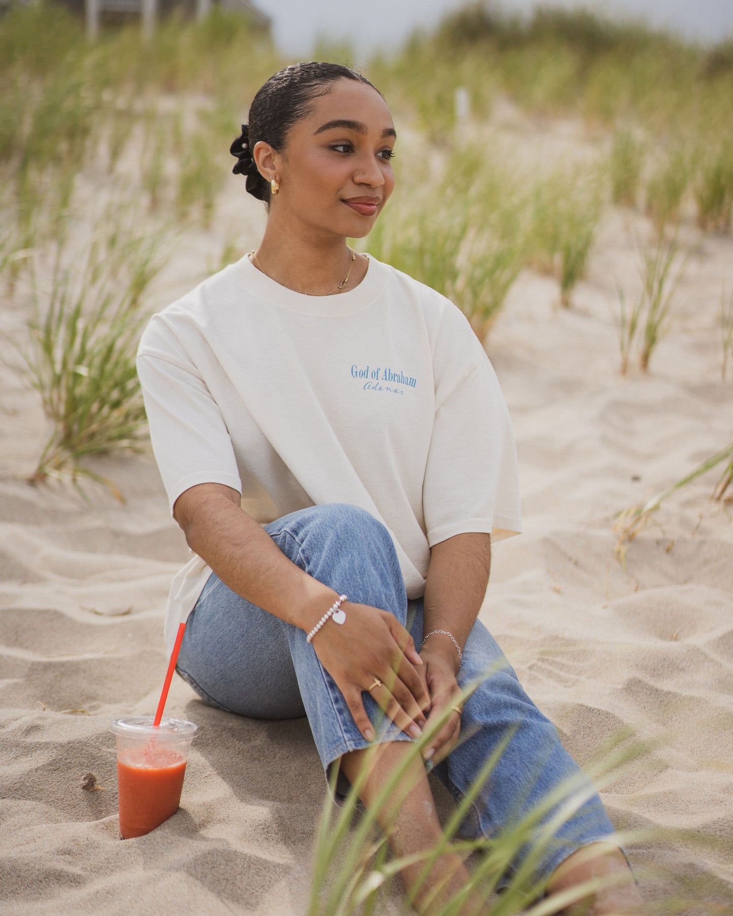 “God’s Idea” Oversized Heavy Faded Tee (Limited Edition)