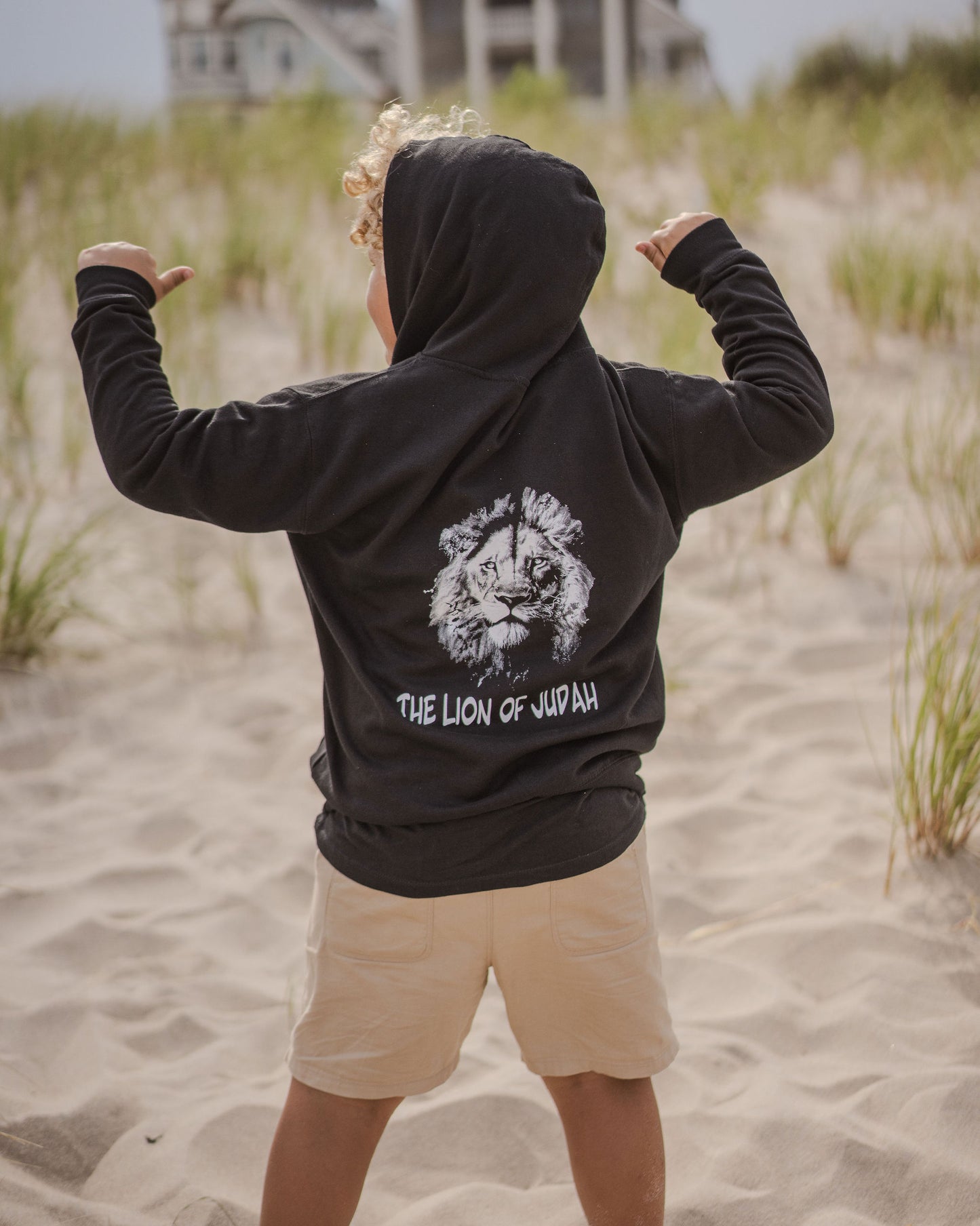 Lion of Judah Hoodie - Youth Sizes (Pink or Black)