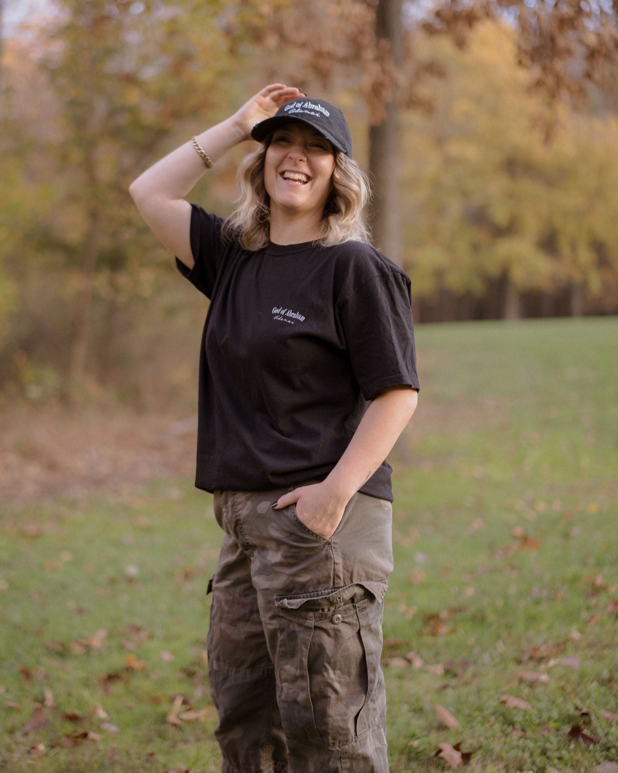 God of Abraham Adonai Dad Hat