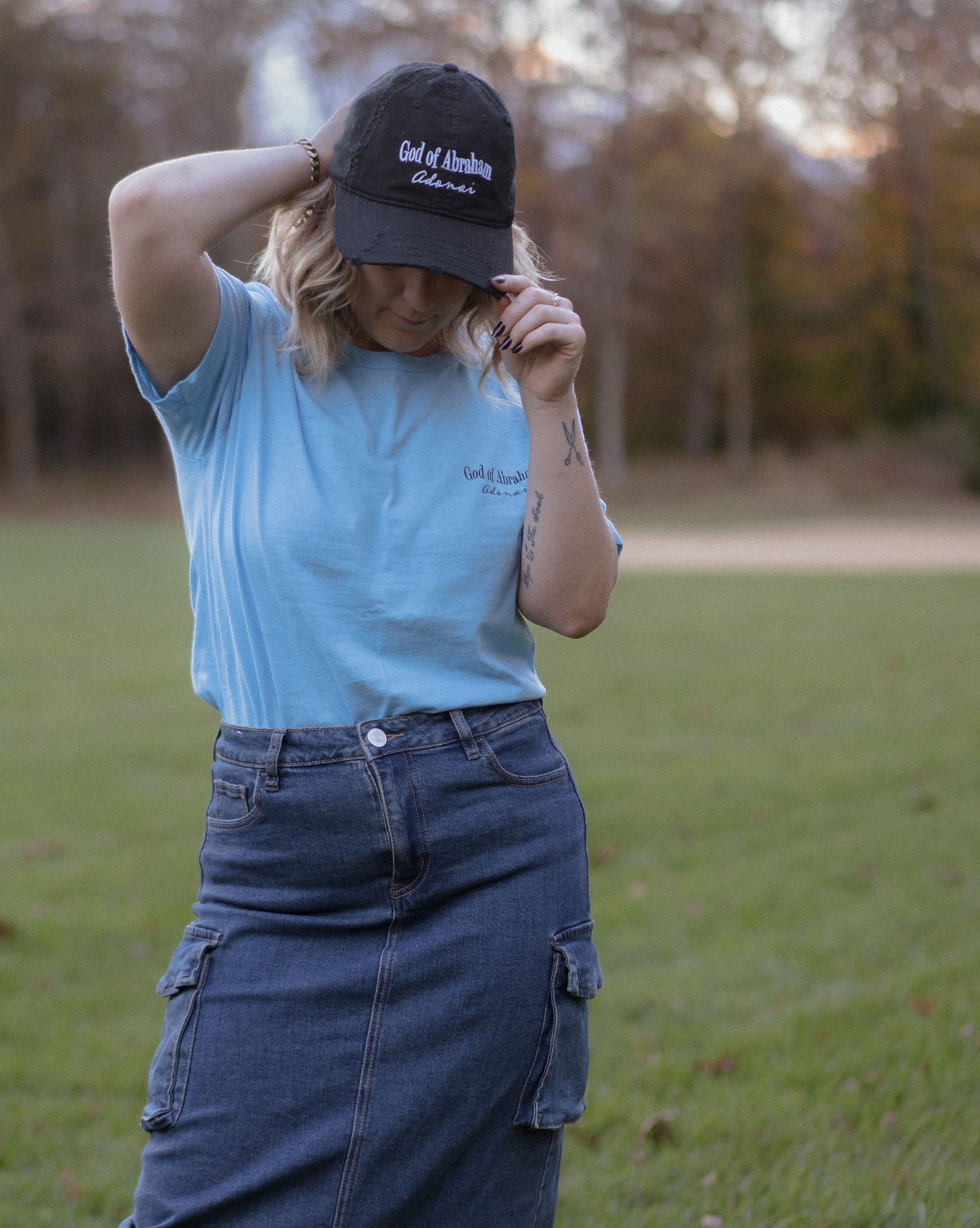 Logo Distressed Dad Hat