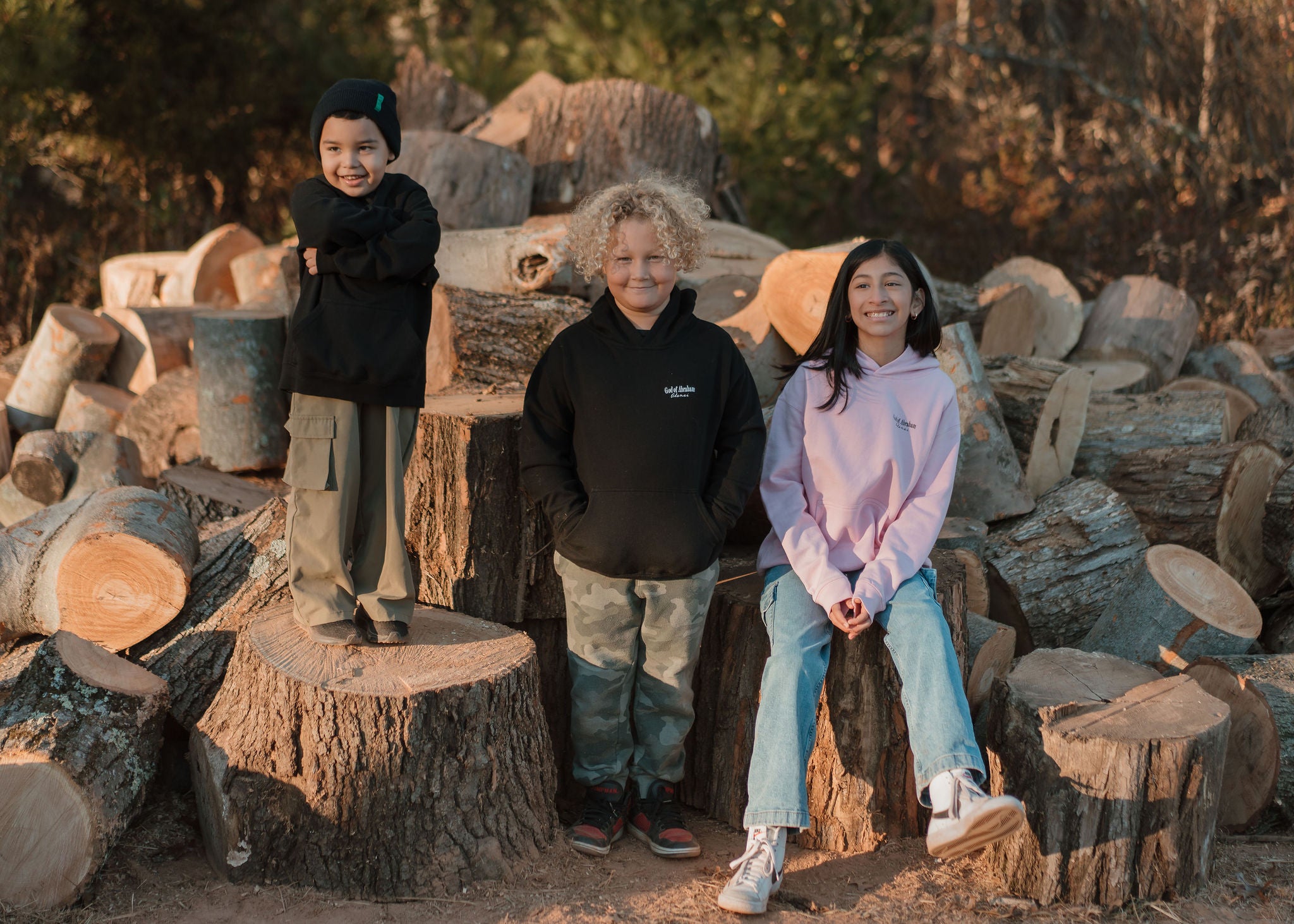 Sweat à capuche pour jeunes Lion de Juda