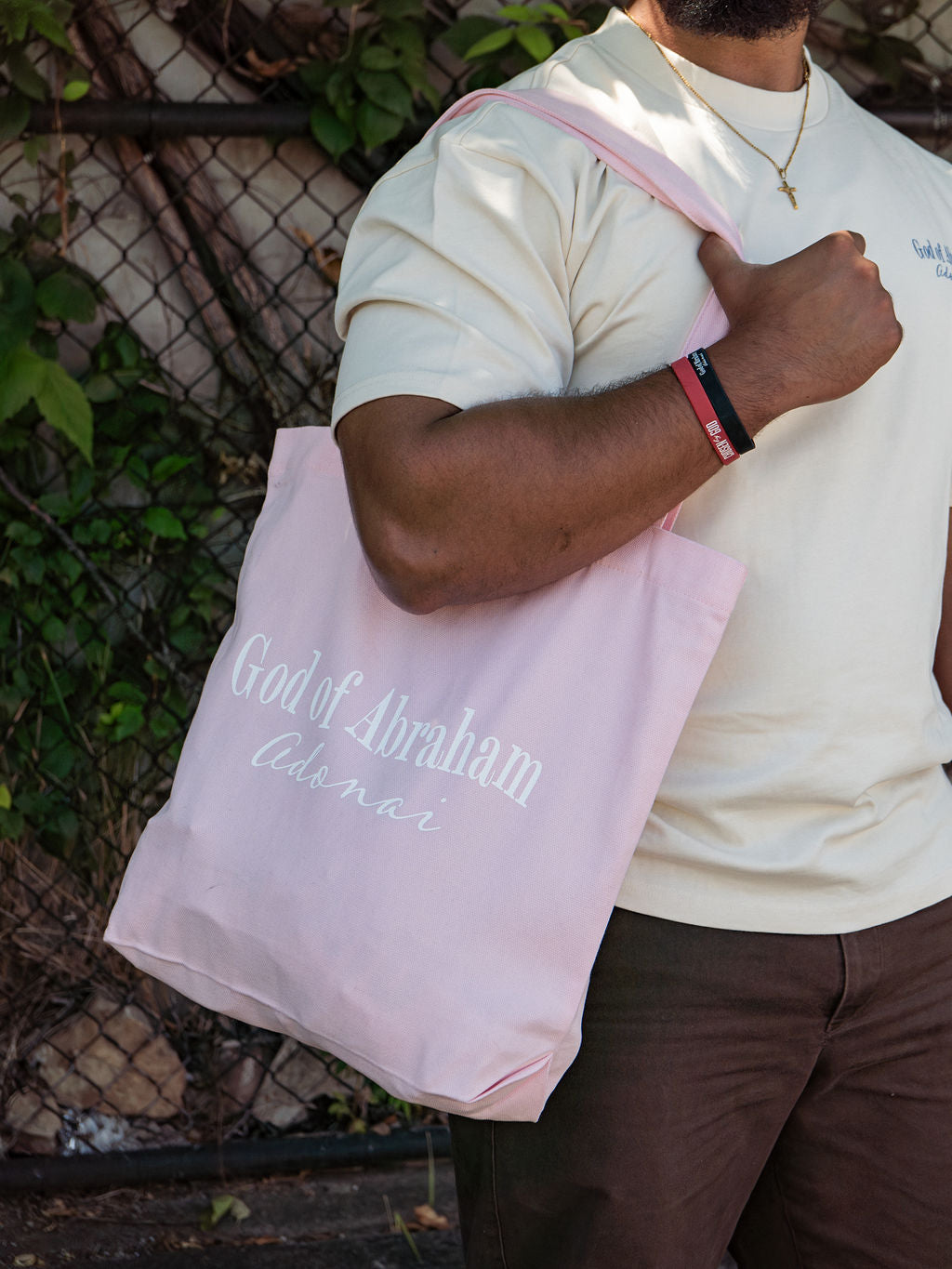 “God of Abraham, Isaac, & Jacob” Tote Bag