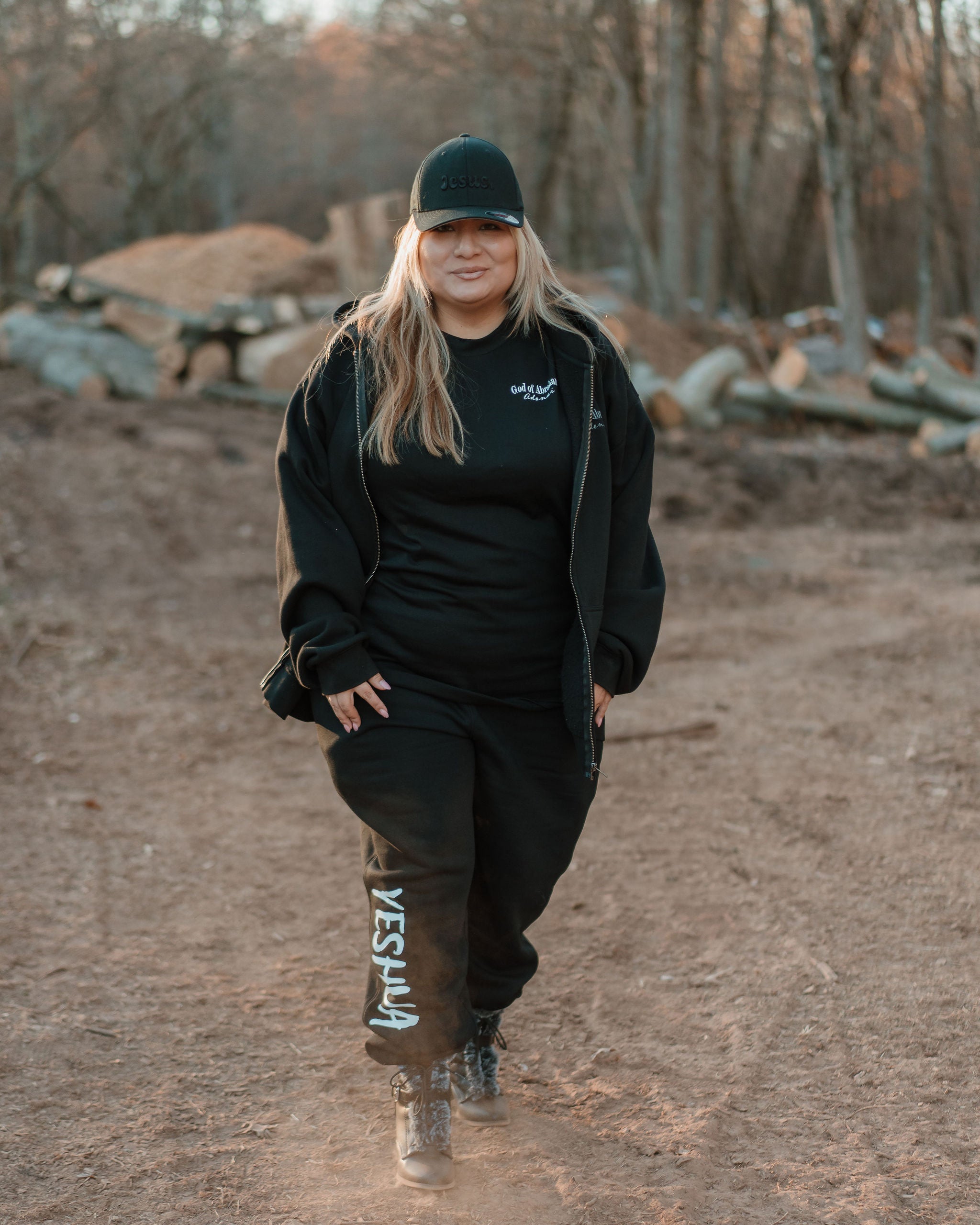 Jésus. Casquette ajustée Flexfit