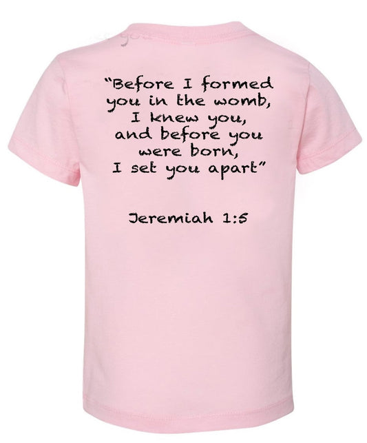 “Before I Formed You…” Youth Tee