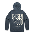 CHOSEN BY GOD BLUE HOODIE