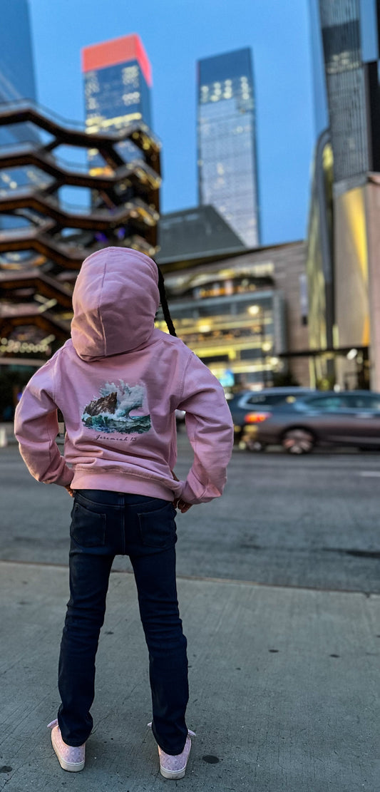 “Before I Formed You…” Pink Hoodie - Kids Edition