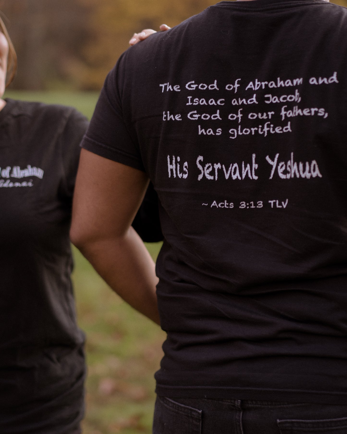 “His Servant Yeshua” Organic T-Shirt